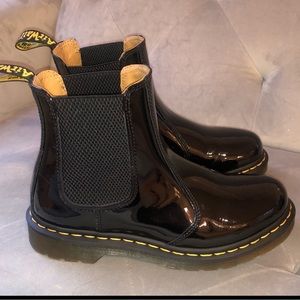Dr. Martens Patent Slip-On Chelsea Boots, EXCELLENT like-new condition, Size 8